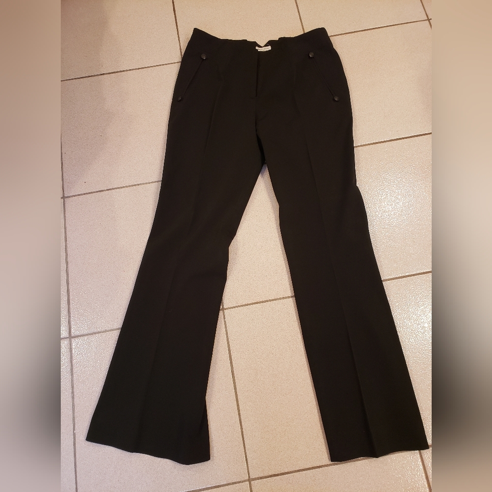 Walter Black Pants, Black, Size 6